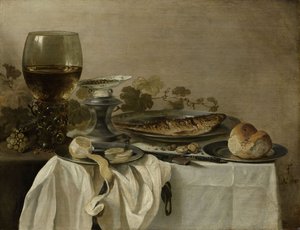 Martwa natura z rybą, 1647